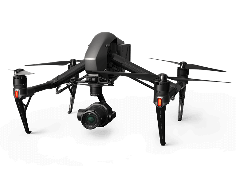 Аренда квадрокоптера DJI Inspire 2 + x5s