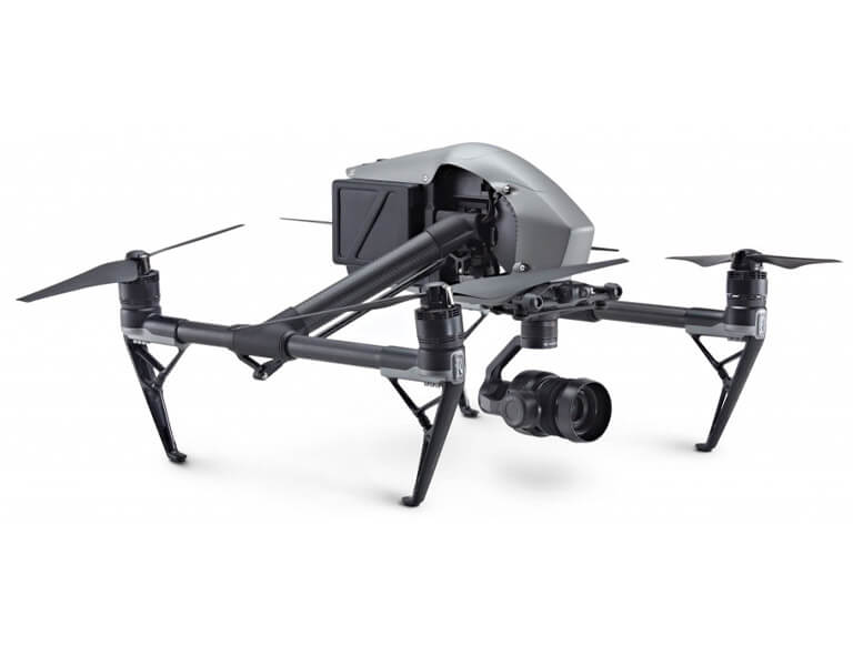 Аренда квадрокоптера DJI Inspire 2 + x5s