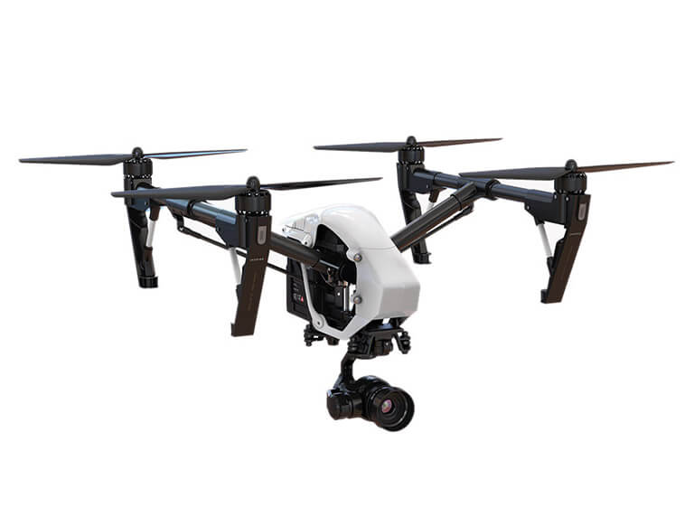 Аренда квадрокоптера DJI Inspire PRO / RAW