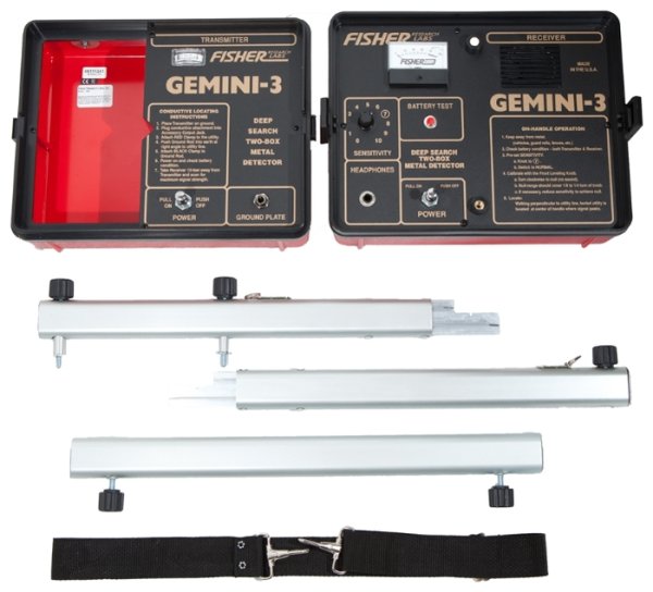 Аренда металлоискателя Fisher GEMINI 3