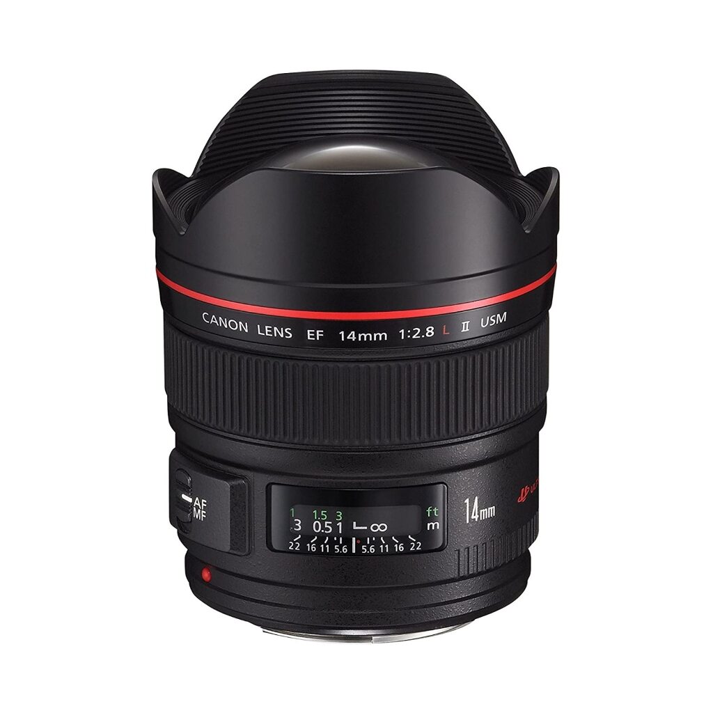 Аренда объектива Canon EF 14 f-2.8 L II USM