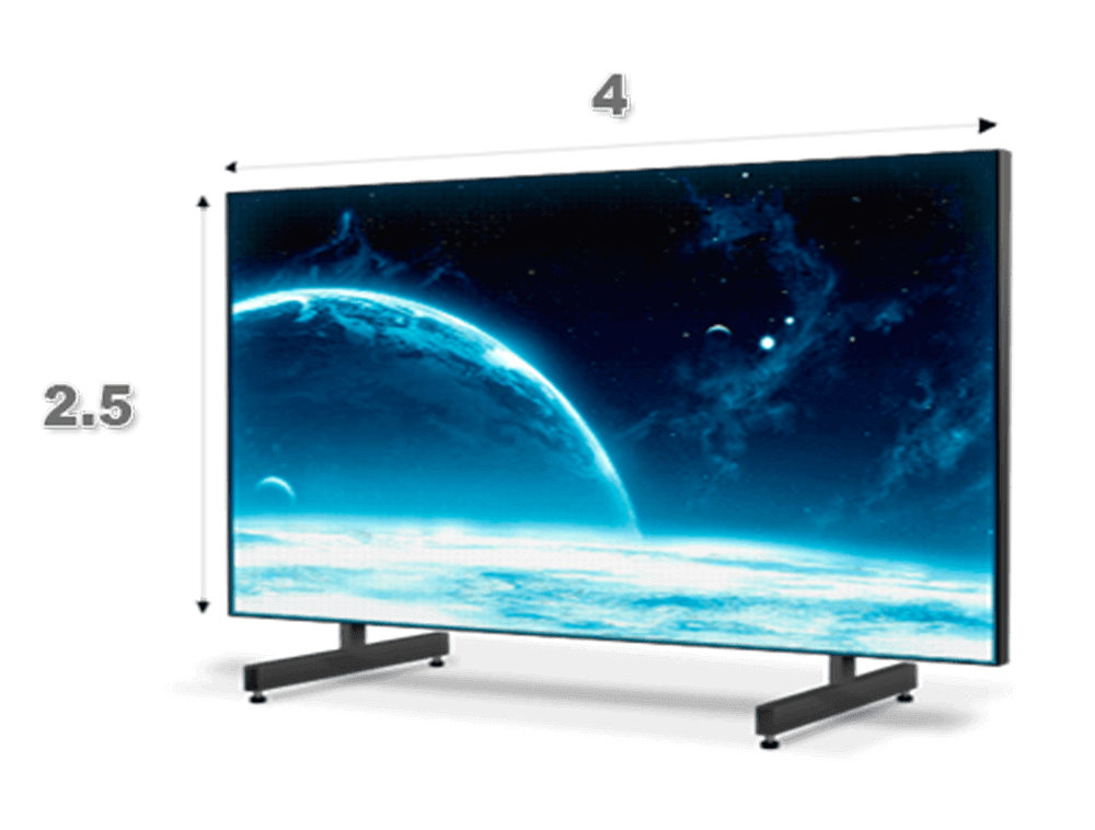 Светодиодный экран 4x2.5 метра