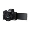 Аренда системного фотоаппарата Canon EOS M50 EF-M15-45 IS STM Kit Black
