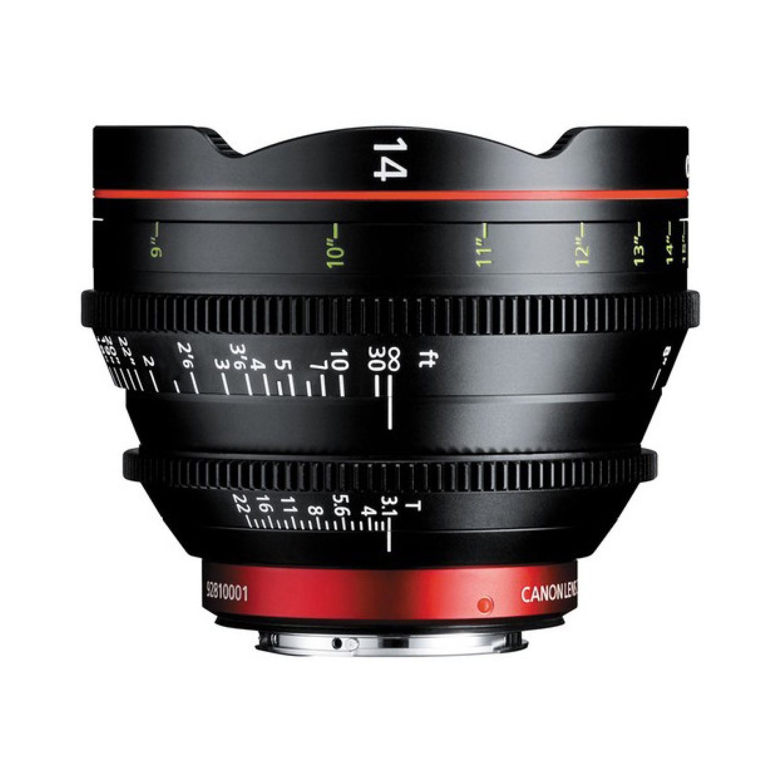 Аренда объектива Canon CN-E 14mm T3.1 L F