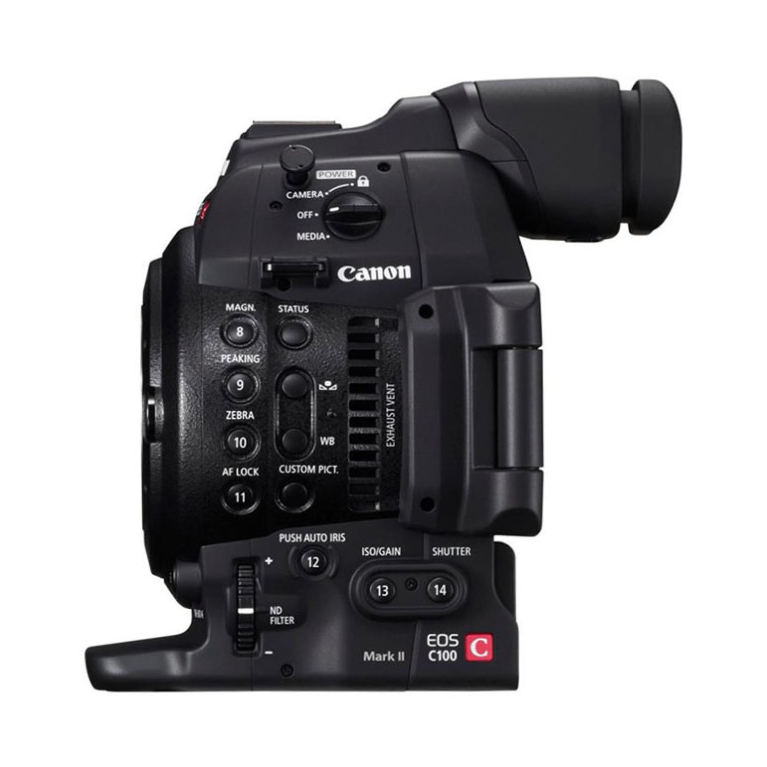 Аренда видеокамеры Canon C100 Mark II EF-Mount