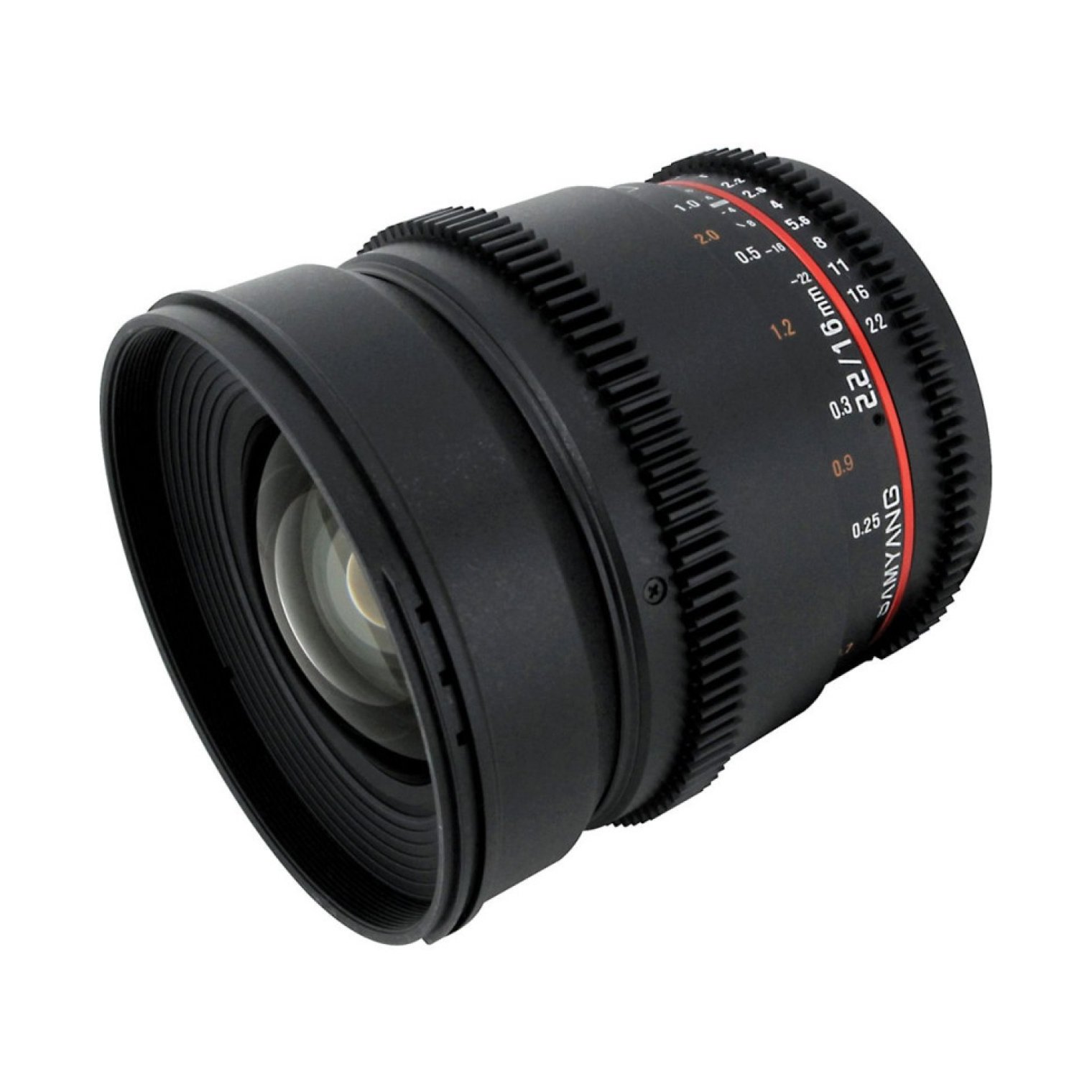 Аренда объектива Samyang 16 T2.2 VDSLR ED AS UMC CS Canon