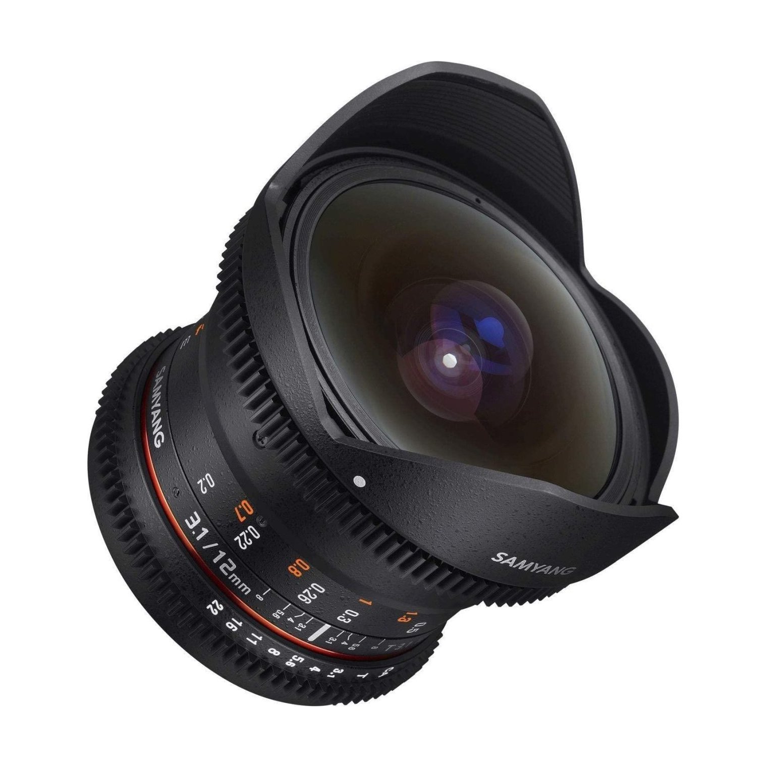 Аренда объектива Samyang 12 T3.1 VDSLR ED AS NCS Fisheye Canon