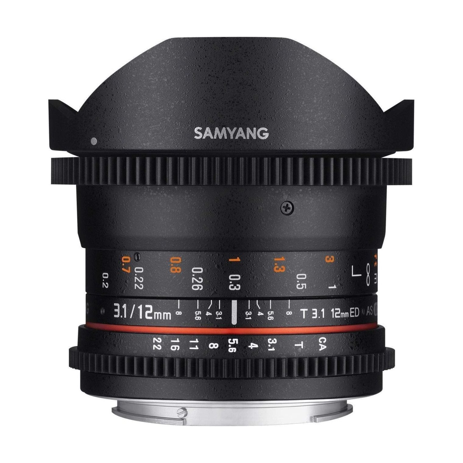 Аренда объектива Samyang 12 T3.1 VDSLR ED AS NCS Fisheye Canon