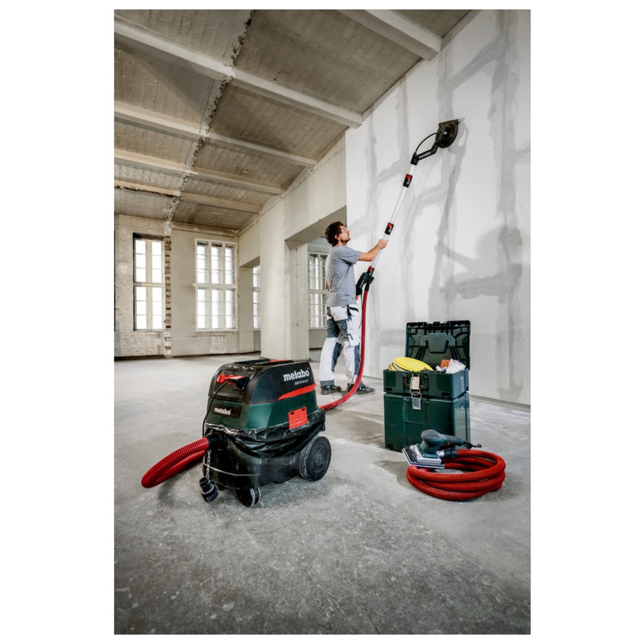 Аренда шлифмашины для стен и потолков Metabo LSV 5-225
