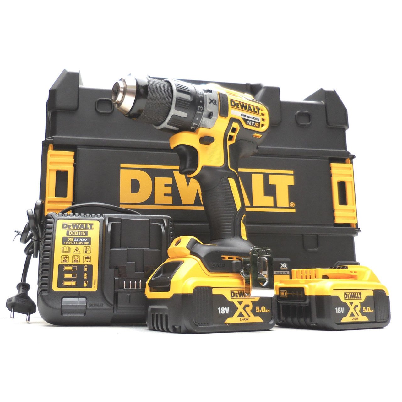 Аренда бесщеточной дрели-шуруповерта Dewalt DCD791P2